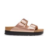 Birkenstock Arizona Flex Platform BF 1031270 Electric Metallic Copper Bakır Kadın Terlik