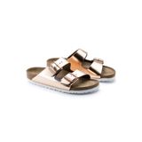 Birkenstock ARIZONA SOFT FOOTBED METALLIC COPPER BAKIR KADIN TERLİK 0952091
