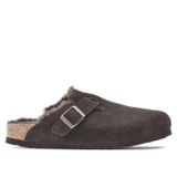 Birkenstock Boston Shearling Suede Mocca 1020567 kadın terlik