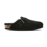 Birkenstock Boston VL Shearling 259883 Black Siyah Unisex Kapalı Terlik