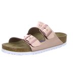 BIRKENSTOCK Classic Arizona NL 52893 Unisex Yetişkin Terlik ve Terlik, Kahverengi Metalik Bakır, 37 EU