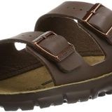 BIRKENSTOCK Erkek Arizona Greased Leather Terlik Kahverengi Size: 44 EU Schmal