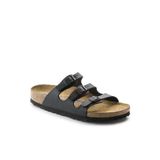 Birkenstock Florida Bf Hakiki Deri Üç Tokalı Terlik