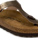 Birkenstock Gizeh Bs Parmak Arası Kahverengi Kadın Terlik 38