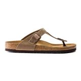 Birkenstock Gizeh Leoi 943811 Unisex Terlik Kahverengi SPARKSOLE