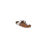 Birkenstock Gizeh SFB NL Metallic 1003674 Gri Terlik