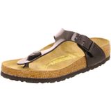 Birkenstock Gizeh Unisex Yetişkin Sandalet, Siyah, 36