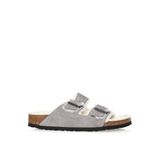 Birkenstock Gri Kadın Süet Terlik 1017403 ARIZONA