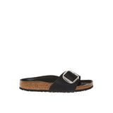 Birkenstock Kadın Deri Siyah Terlik MADRID BIG BUCKLE FL