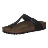 Birkenstock Kadın Gizeh Terlikler, Siyah (Noir), 7.5 UK