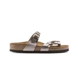 BIRKENSTOCK Kadın Passe-Pouces Mayari Birko-Flor Graceful Taupe Sandalet, Kahverengi Size: 36 EU Weit