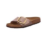 Birkenstock Madrid Big Buckle Kadın Terlik-Gri-38