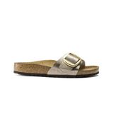 Birkenstock Madrid Big Buckle Kadın Terlik-Gri-39