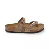 Birkenstock Mayari 1011433 Tobacco Brown Kahverengi Yağlı Nubuk Deri Unisex Parmak Arası Terlik