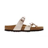 Birkenstock Mayari 71661 Kadın Terlik Krem SPARKSOLE