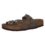 Birkenstock Mayari Birko-Flor Kadın Terlik Gri 37