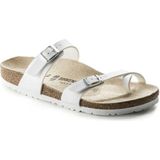 Birkenstock Mayari Hakiki Deri Parmak Arası Kadın Terlik - Beyaz