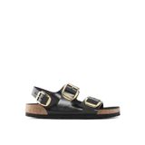 Birkenstock MILANO Deri Siyah Kadın Sandalet