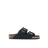Birkenstock Siyah Erkek Süet Ev Terliği ARIZONA TEDDY VL GEPRÄGT