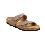 Birkenstock Sydney Bf Earthy Vegan Terlik, 38, 1026700, Kahverengi