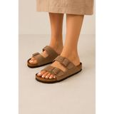 Birkenstocs Unisex Ortopedik Tabanlı Terlik Çift Bantlı Tokalı Günlük Rahat Ev & Dışarı Terliği - Vizyon