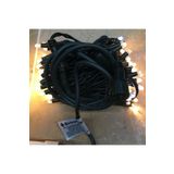Birleşenler Ip Led Işık Ip65 Yeşil Kablo Gün Işığı + %15 Beyaz Flaş Led 10 Metre 100 Led Dış Mekan Yılbaşı Işığı