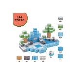 Birlik Oyuncak Creative World Manyetik Küpler Kış Temalı 144 Parça / Zekâ Geliştirici Bloklar Seti - JM808