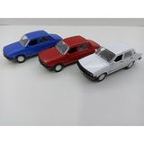 Birlik Oyuncak Metal Çek Bırak Renault Toros Model Araba 3' Lü Set - Mavi