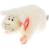 Birlik Oyuncak Türkçe Masal Anlatan Yastık Kuzucuk 30 cm Peluş Oyuncak Çocuklar İçin Eğlenceli Masal Arkadaşı