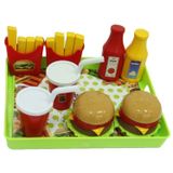 Birlik Oyuncak Vakumlu Tepside Hamburger Seti
