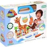 Birlik Toys 3D Puzzle Kız Çocukları İçin 2-4 Yaş Arası Yaratıcılığı Geliştiren Oyun Seti