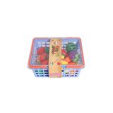 Birlik Toys URT007-SPT-001 Kesilebilen Meyve ve Sebze Sepetli 42 Parça Oyun Seti