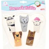 Birlik Toys URT020-001 5'li Babycim Çiftlik Hayvanları Parmak Kukla