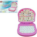 Birlik Türkçe Ingilizce Eğitici Laptop Eğitici Öğretici Oyuncak Leptop-Pembe - Renkli