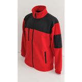 Birmont Polar Mont Softshell Robalı – Su Itici, Rüzgar Geçirmez, 4 Mevsim Kullanıma Uygun, Iş Kıyafetleri ve Günlük Dayanıklı, Kurumsal Logo Baskısına Uygun,unisex Iş Montu - Kırmızı - Siyah - XL