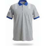 Birmont Pro Lacoste Polo Yaka – T-Shirt - Gri - Mavi
