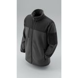 Birmont Softshell Robalı Polar Mont – Su Itici, Rüzgar Geçirmez, 4 Mevsim Kullanıma Uygun, Iş Kıyafetleri ve Günlük Dayanıklı, Kurumsal Logo Baskısına Uygun, Erkek Iş Montu - Füme - Siyah