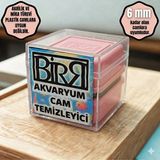 Birr Design Akvaryum Cam Temizleme Akvaryum Cam Sileceği Mıknatıslı Akvaryum Cam Temizleyici(2-6 Mm) - Toz Pembe