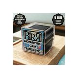 BİRRDESİGN Siyah Akvaryum Cam Temizleme Akvaryum Cam Sileceği Mıknatıslı Akvaryum Cam Temizleyici(2-6 MM)