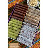 Bİrsalkım Pestİl & Köme Gümüşhane'den Karışık Rulo Pestil Kremalı Rulo Sarma Pestil 500gr