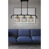 Birsen Aydinlatma Elmas 3'Lu Gold Kristal Tasli Lux Sarkit Avize - Yatak Odasi - Salon - Mutfak - Hol