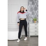 Birşen Tekstil Missperry Kadın Kapüşonlu Pijama Takımı - Gri
