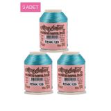 Birsence 3 Adet Altınbaşak Oya ve Dantel İpi 20 gr - Royaleks - No: 129