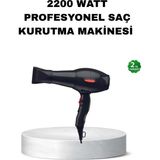 Birsence Profesyonel Saç Kurutma Makinesi – Ac Motor, Soğuk Üfleme, 2 Hız Kademesi