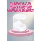 Birsence Taşınabilir Oje Kurutucu Fototerapi Makinesi 16 Watt