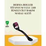 Birsence Titanyum Dermaroller 540 Iğne Cilt Onarım ve Kolajen Üretim Desteği