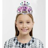 Birthday Prenses Yazılı Çocuk Parti Tacı - Doğum Günü Aksesuarı