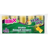 Birx Oluklu Bulaşık Süngeri 5'li