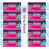 Birx Orta Boy Çöp Torbası 55X60 10'lu Rulo 150 Adet - 55 x 60 cm