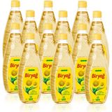 Biryağ Ayçiçek Yağı 1 Lt Pet Ambalaj (12'li Paket) - 12 lt